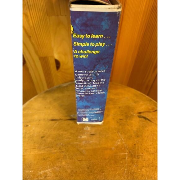 VINTAGE 1979 HASBRO WORD NERD GAME #2235 & INSTRUCTION BOOKLET (8486) - Picture 5 of 9